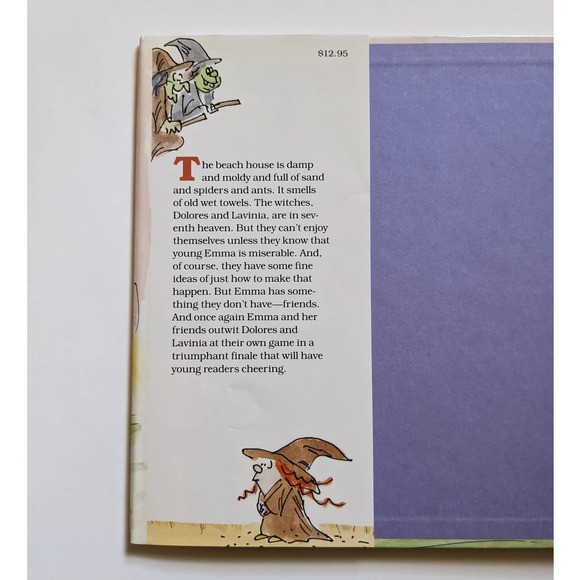 Emma at the Beach (1990) by James Stevenson Vintage Children's Book, Hardcover - Picture 4 of 10